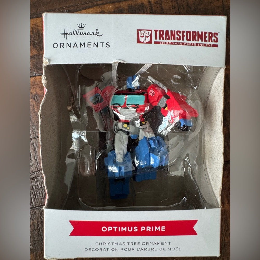 Hallmark Optimus Prime Transformers  Christmas Tree Ornament 2023
